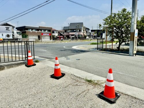 前面道路